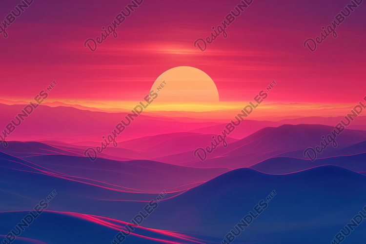 Sunset Background Wallpaper
