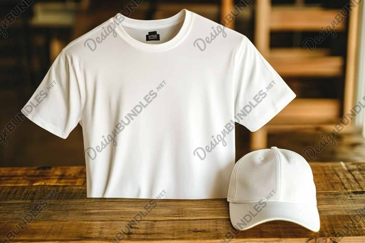 Black Tshirt Mockup Image 8