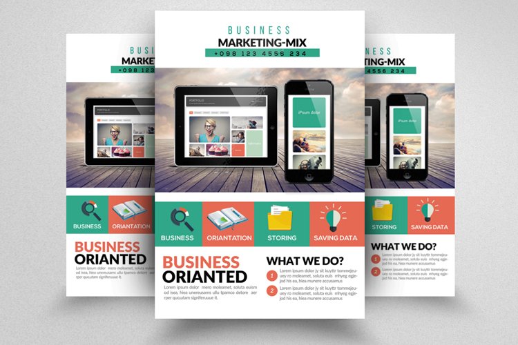 Mobile App Flyer