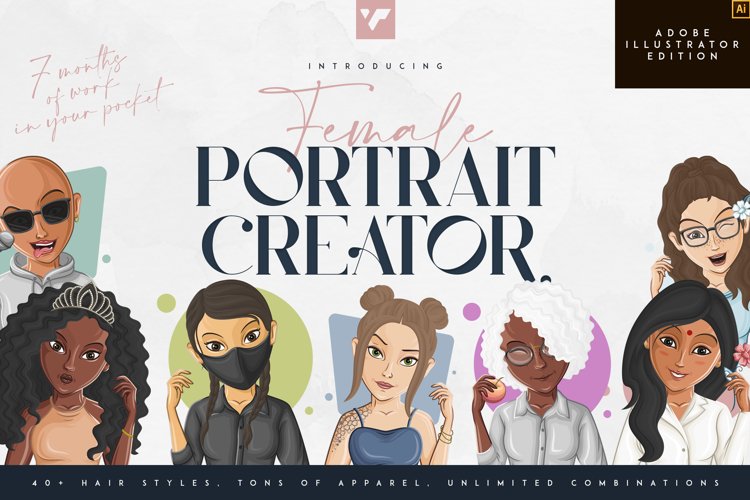 Female Portrait Creator - Ai edition example image 1