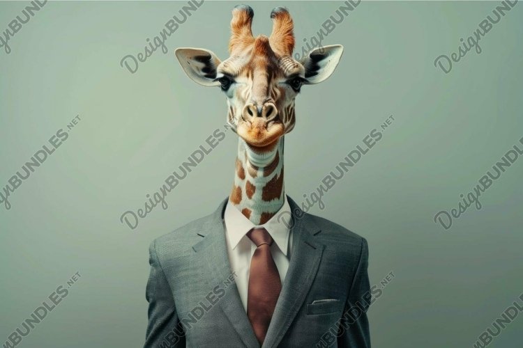 Giraffe Clipart Image 12