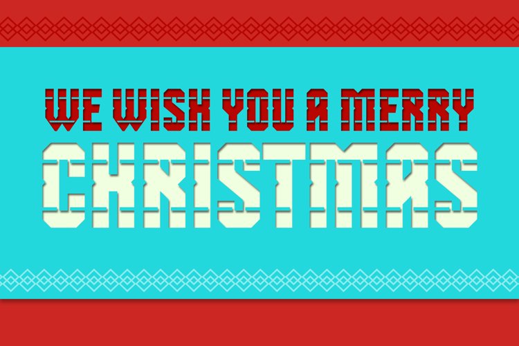 SB Revolver - Christmas Font example image 1