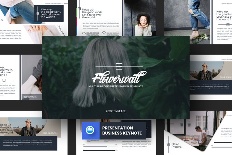 Flowerwall Business Keynote