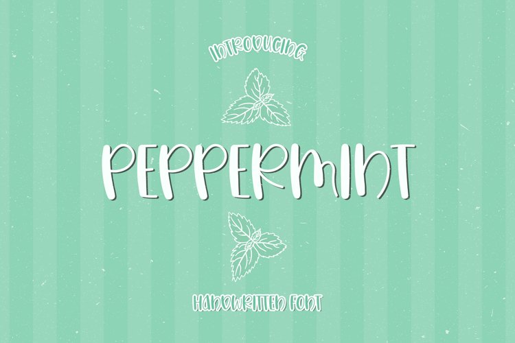 Peppermint - A Quirky Handwritten Font example image 1
