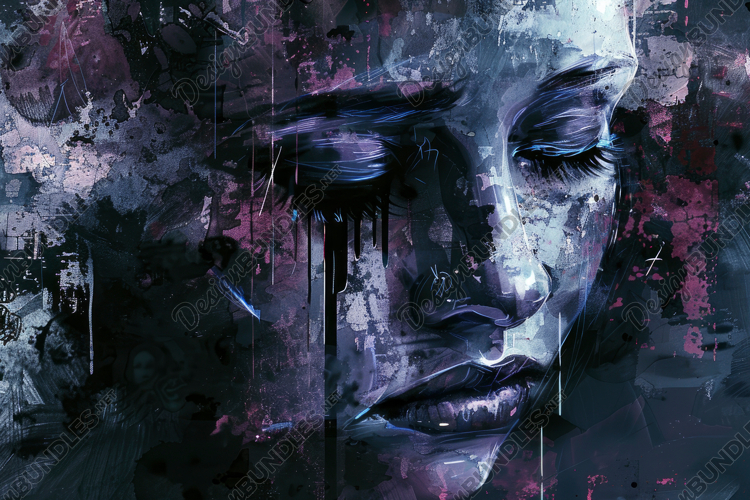 Sad Girl Clipart Image 9