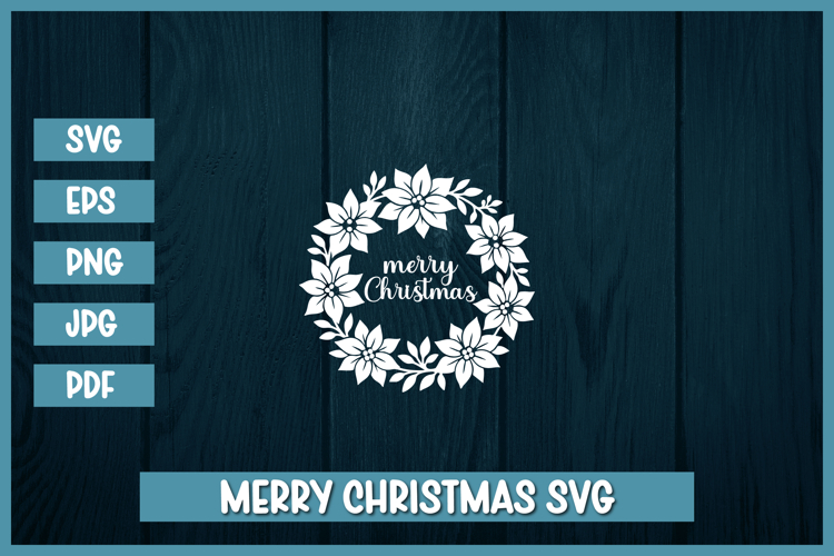 Floral Wreath Svg Image 14