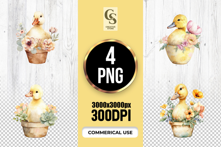 Duckling Clipart Image 14