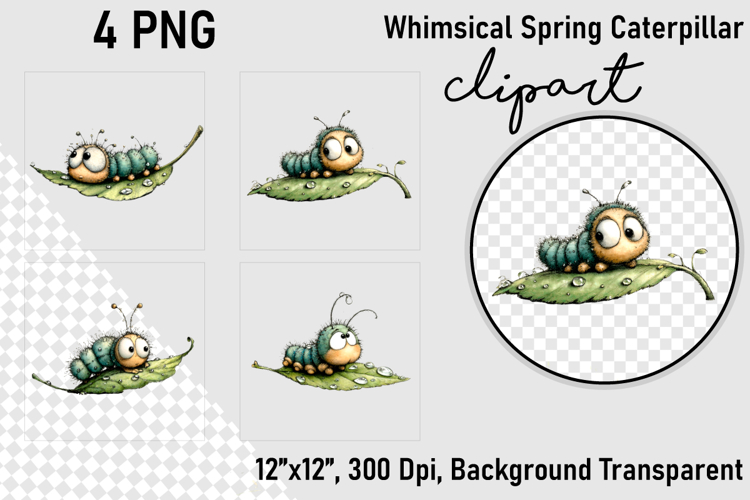 Caterpillar Clipart Image 13