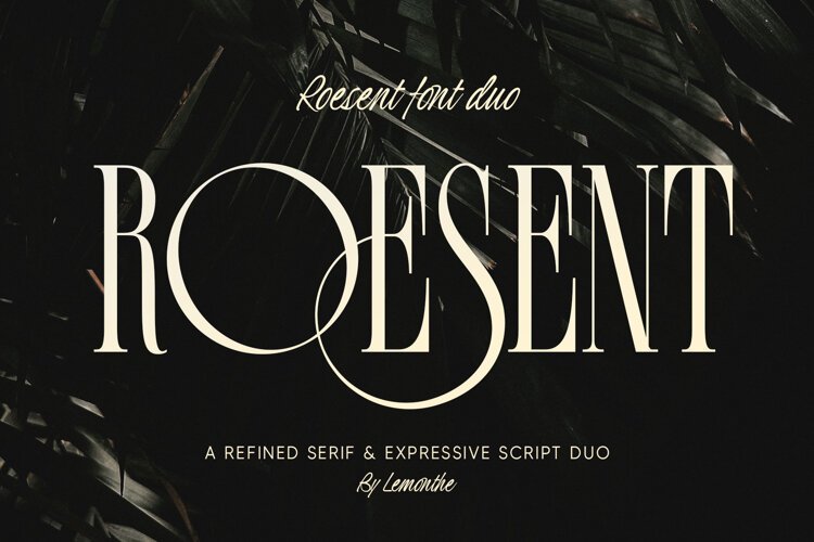 Roesent Font Duo example image 1