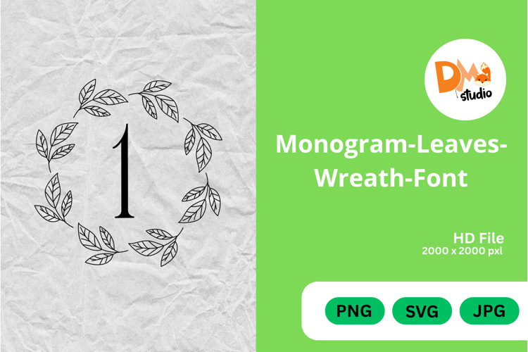 Floral Wreath Clipart Image 11