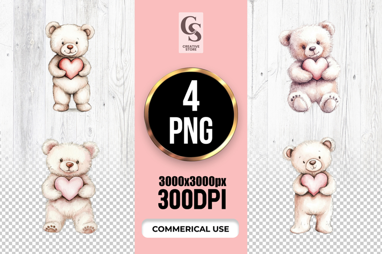 Kawaii Bear Png Image 8