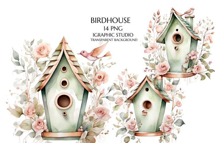Birdhouse Clipart