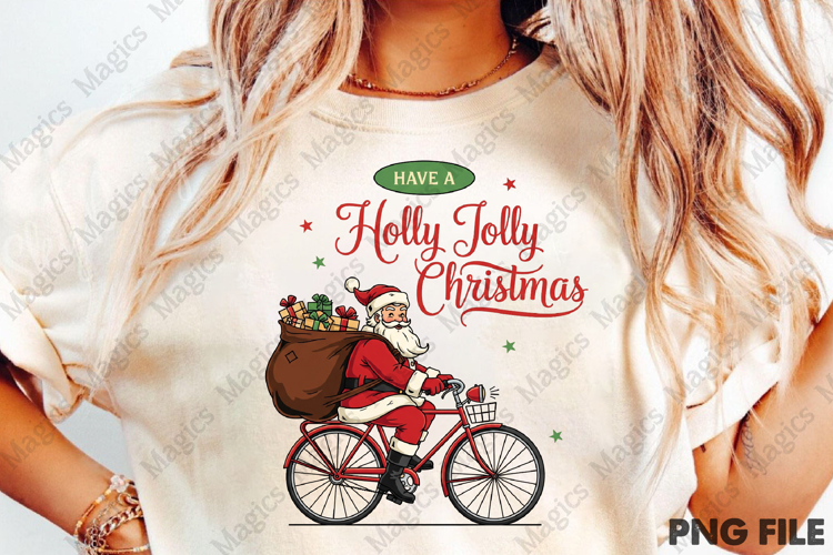 Vintage Christmas PNG, Santa Claus