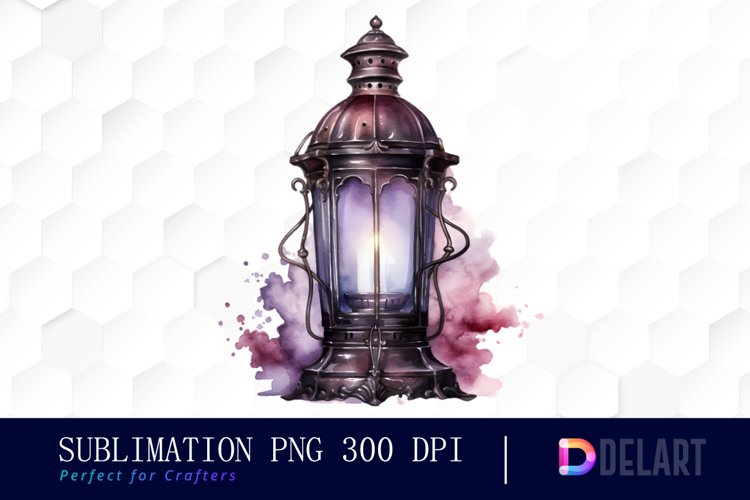 Watercolor Gothic Christmas Clipart, Illustration PNG