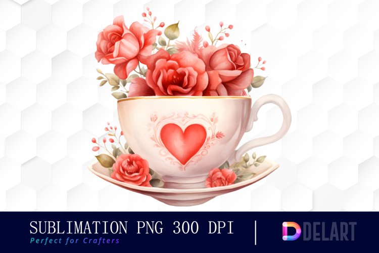 Teacup Clipart Image 14