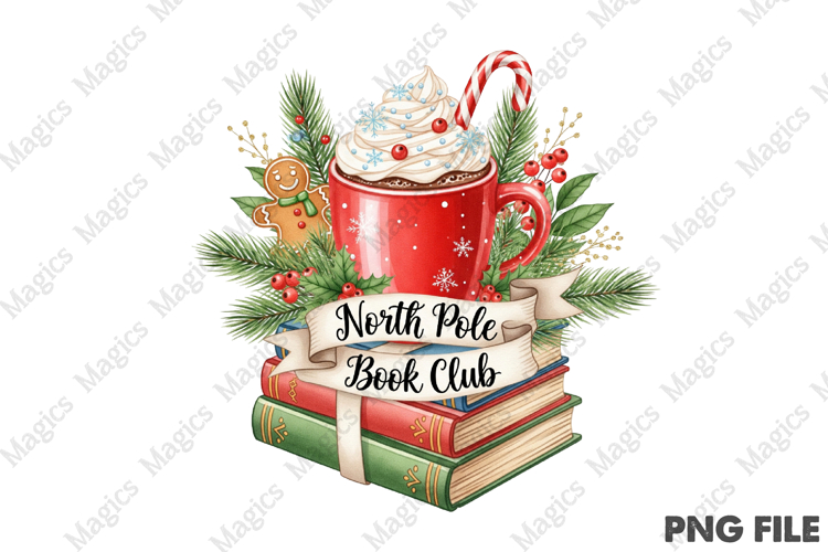 North Pole Book Club Booked Christmas | Christmas Quotes