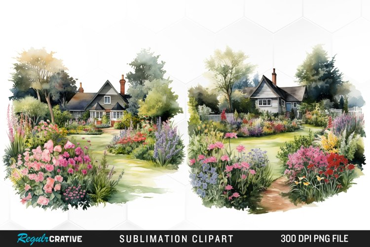 Garden Lawns Sublimation PNG Clipart