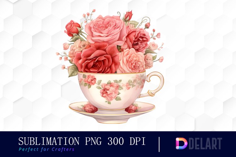 Teacup Clipart Image 12