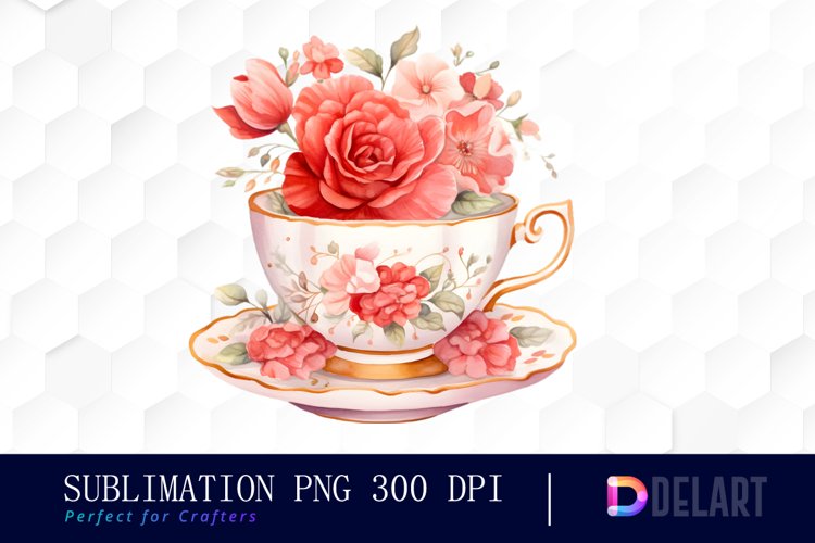 Teacup Clipart Image 17