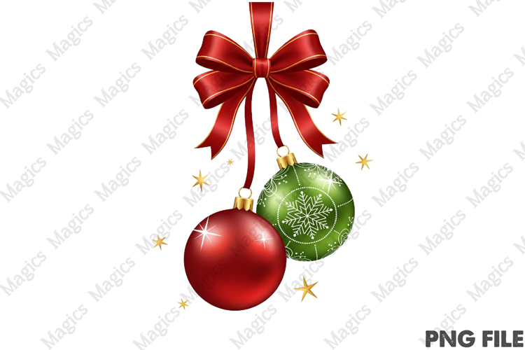 Christmas Bow PNG Image 5