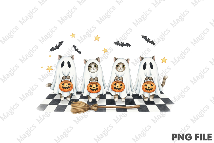Spooky Cat Svg Image 5
