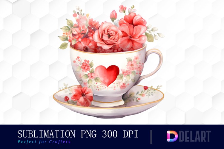 Teacup Clipart Image 11