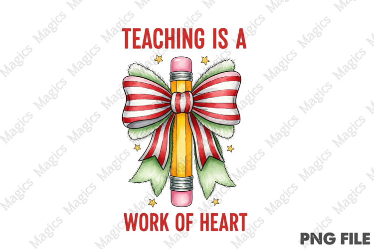 Christmas Teaching is a Work of Heart