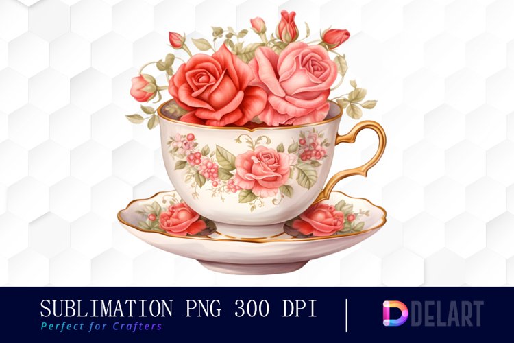 Teacup Clipart Image 6