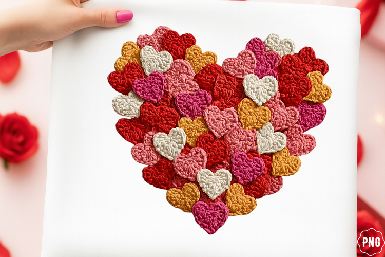 weatercolor Valentine heart clipart