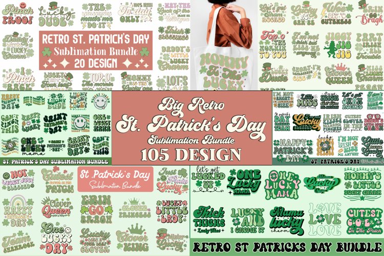Big St. Patricks Day Sublimation Bundle