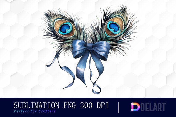 Peacock Feather Clipart Image 6