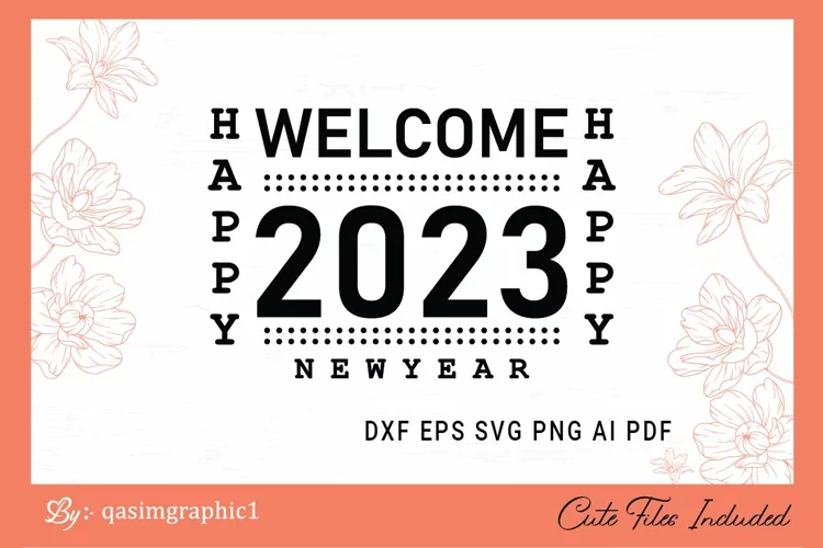 Happy New Year SVG, New Year Shirt SVG