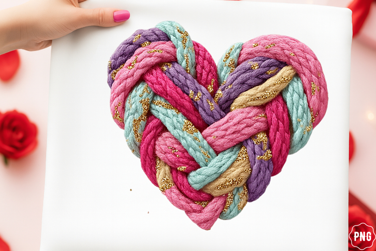 Latch Hook Heart Png clipart