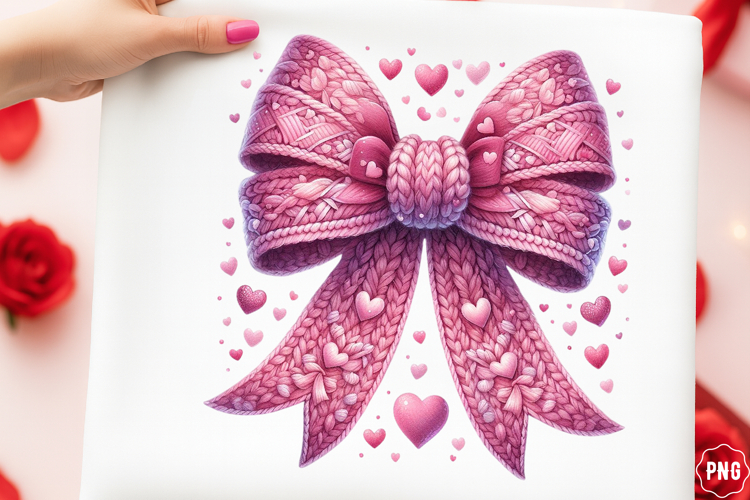 Latch Hook Yarn Coquette Valentines Day