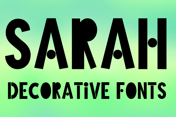 Decorative Typeface Image 7