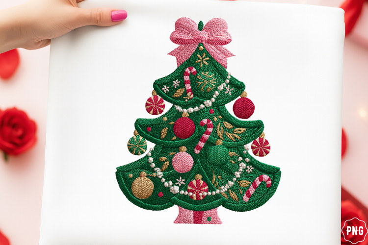 Crochet Yarn Christmas Tree PNG, Christmas Tree PNG, Tree