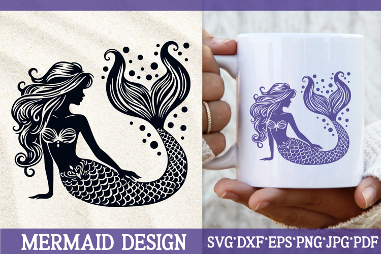Mermaid Silhouette SVGs