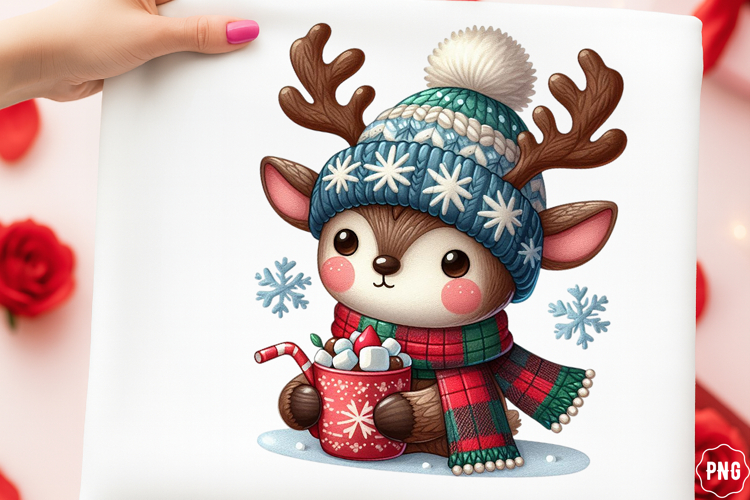 Faux Yarn Snowman Christmas Png, Cute Christmas Snowman Png,