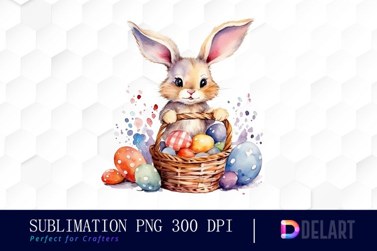 Easter Basket Clipart Image 7
