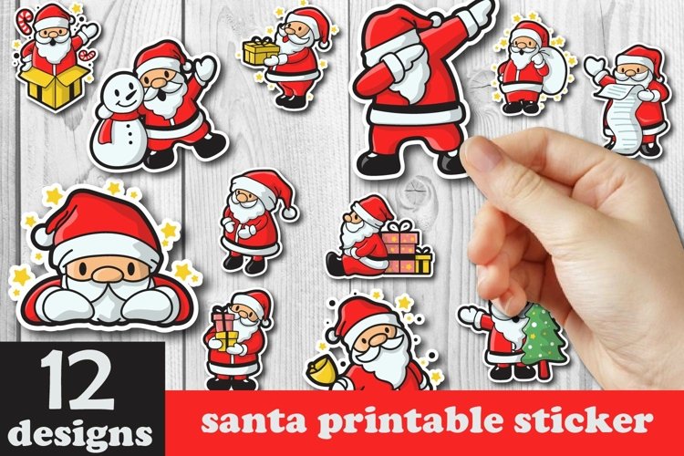 Santa Christmas Clipart Image 22
