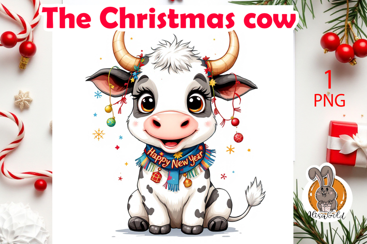 The Christmas cow