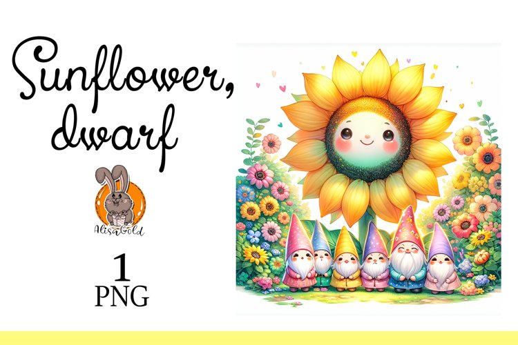 Gnome sunflower example image 1