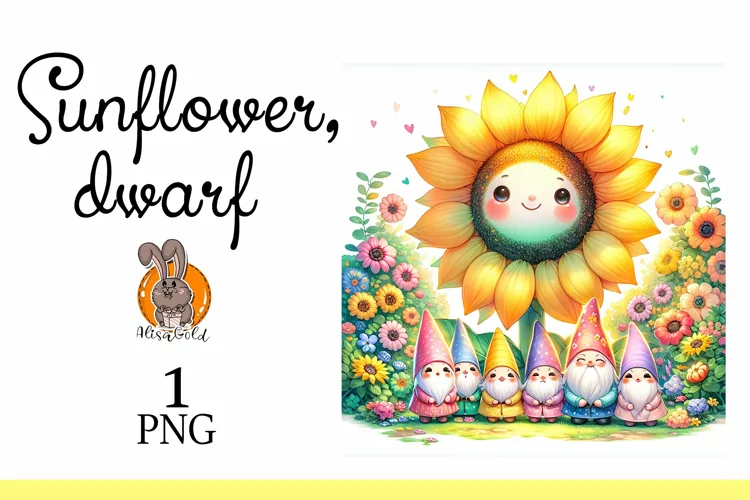 Gnome sunflower