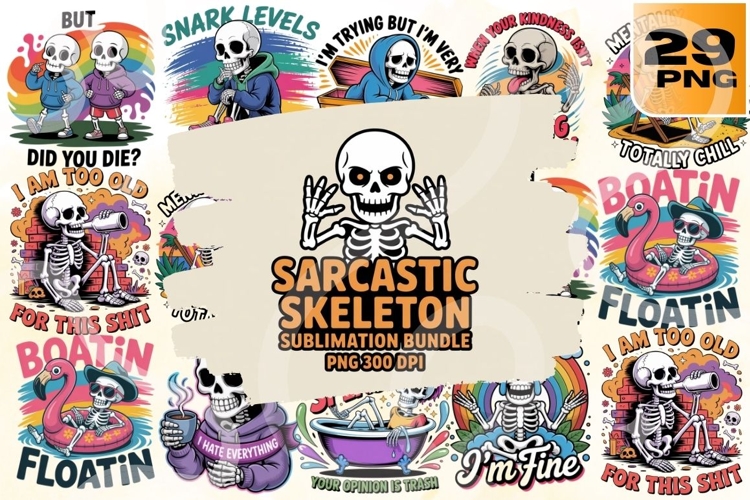 Skeleton Clipart Image 11