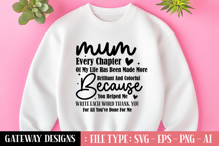 Mothers Day Svg Design, Mum svg design