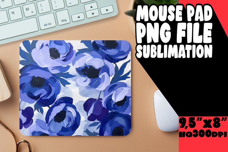 Spring Blossom Mouse Pad Sublimation
