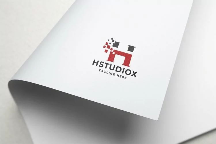 Hstudiox Letter H Logo