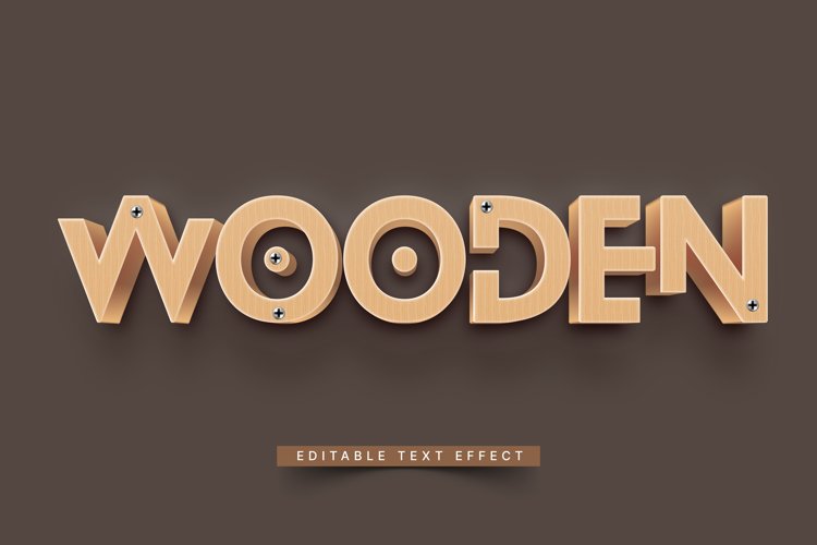 Editable Text Effect for Illustrator. Vector Graphic styles