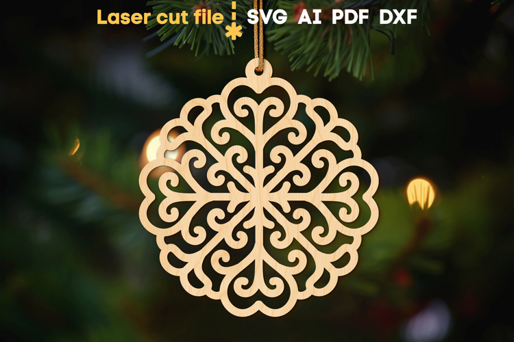 Christmas Tree Toy SVG laser cut file for Glowforge