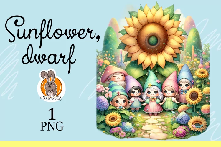 Gnome sunflower